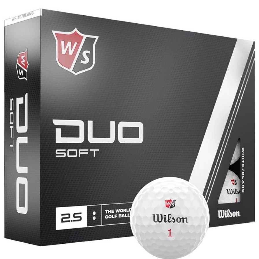 Balles Wilson Staff Balles De Golf Neuves | Duo Soft