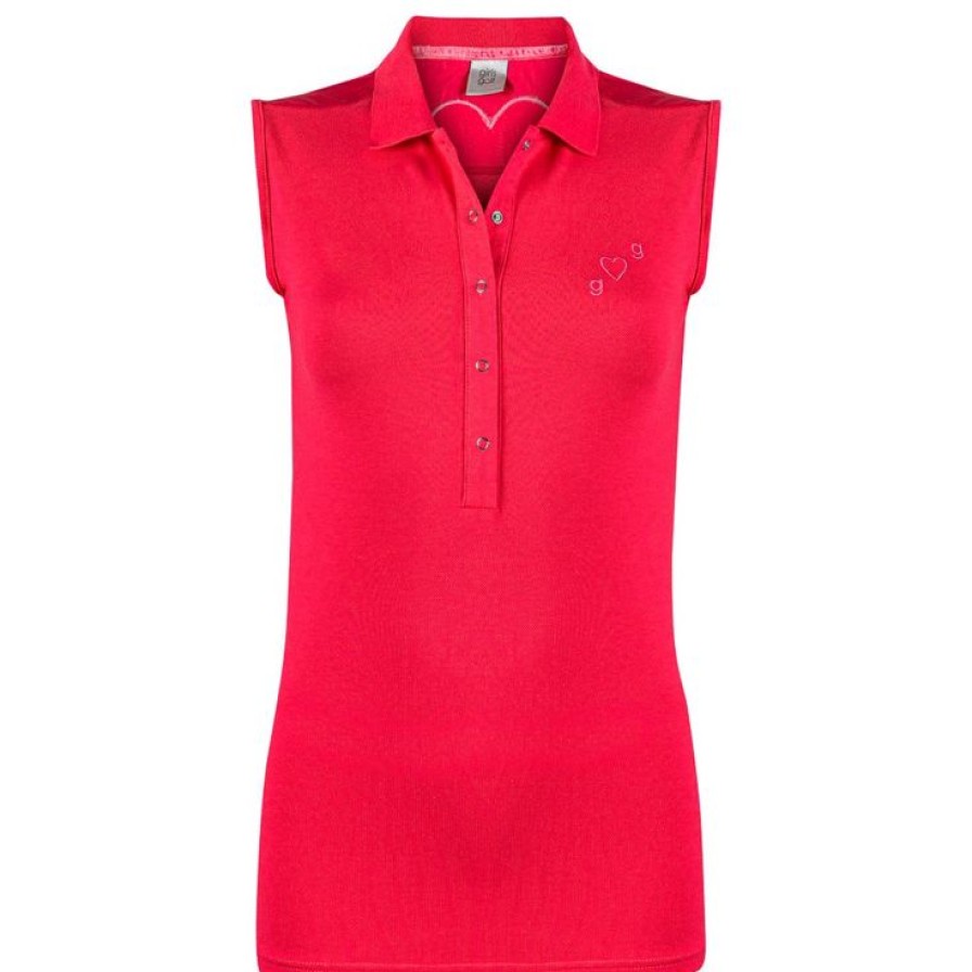 Vetements Girls Golf Polos | Sleeveless