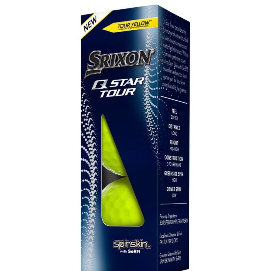 Balles Srixon Balles De Golf Neuves | Q-Star Tour 4