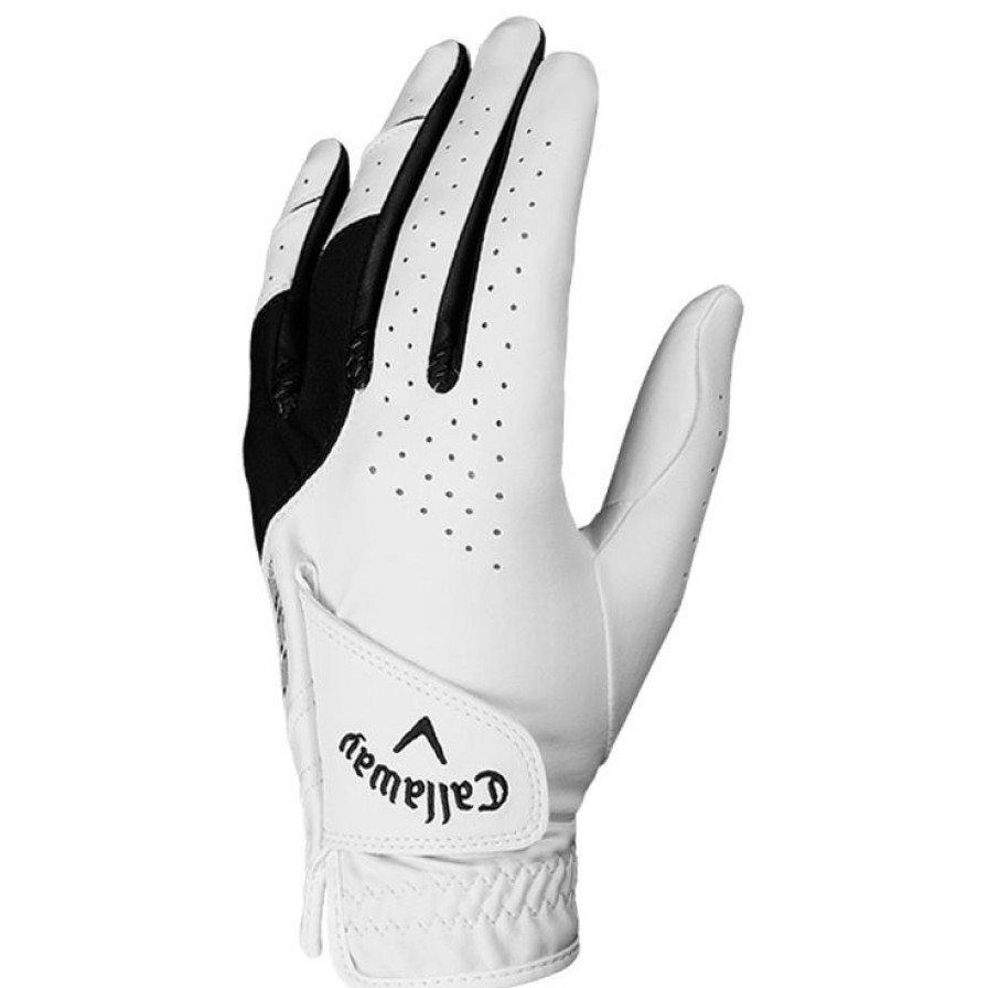 Gants Callaway Golf Gants De Golf Enfant | Gants Synthetiques Classiques (Unit00E9) Callaway Golf X Junior White