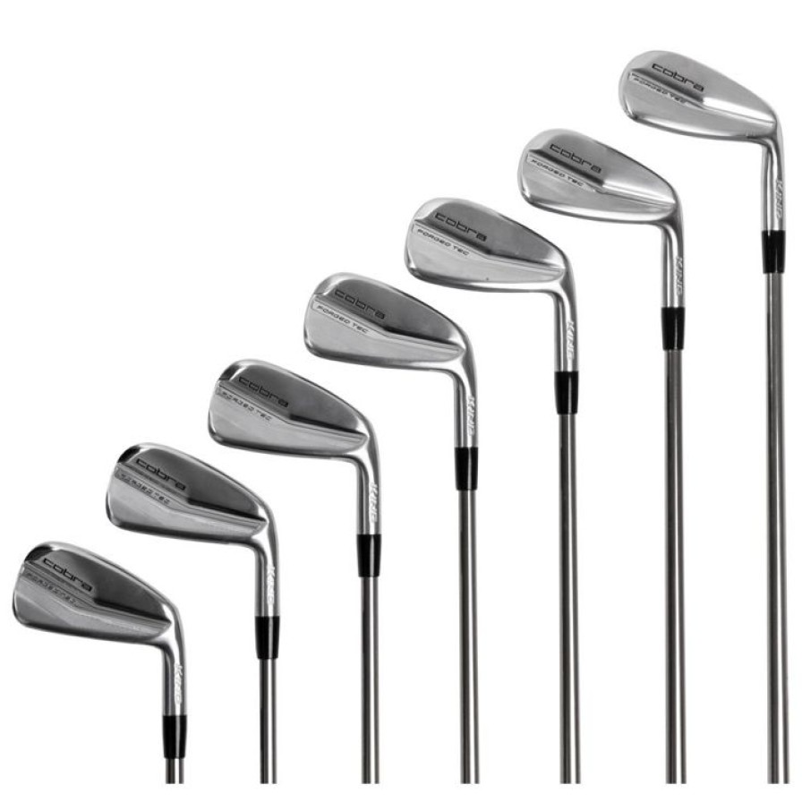 Clubs Cobra Clubs D'Occasion | Serie De Fers Cobra Occasion - Forged Tec Stiff Du 4 Au Pw (7 Fers)