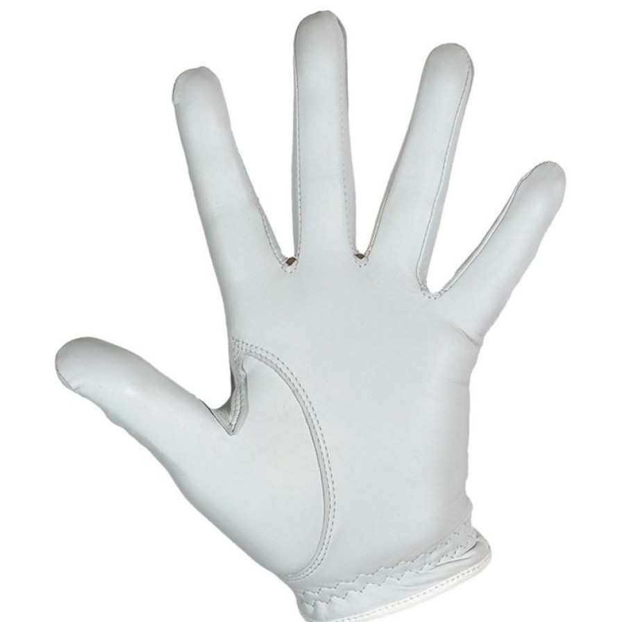 Gants Srixon Gants De Golf Homme | Gants Cuirs Classiques (Unit00E9) Srixon Premium Cabretta White