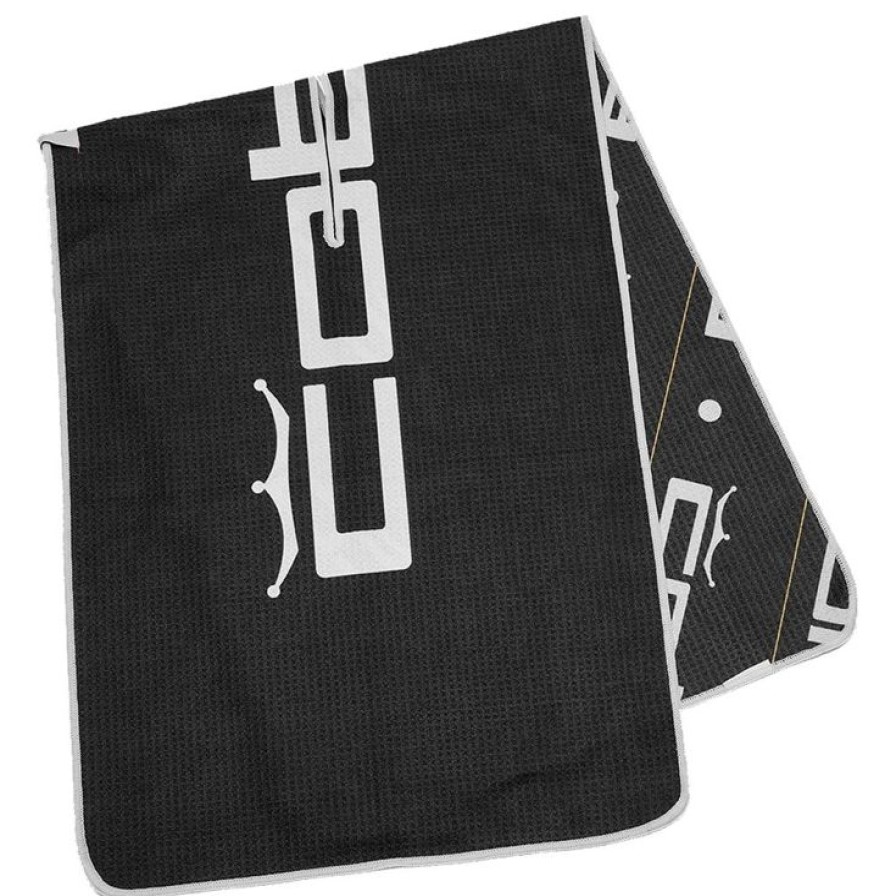 Accessoires Cobra Serviettes | Serviette Cobra Microfiber Tour Towel Black