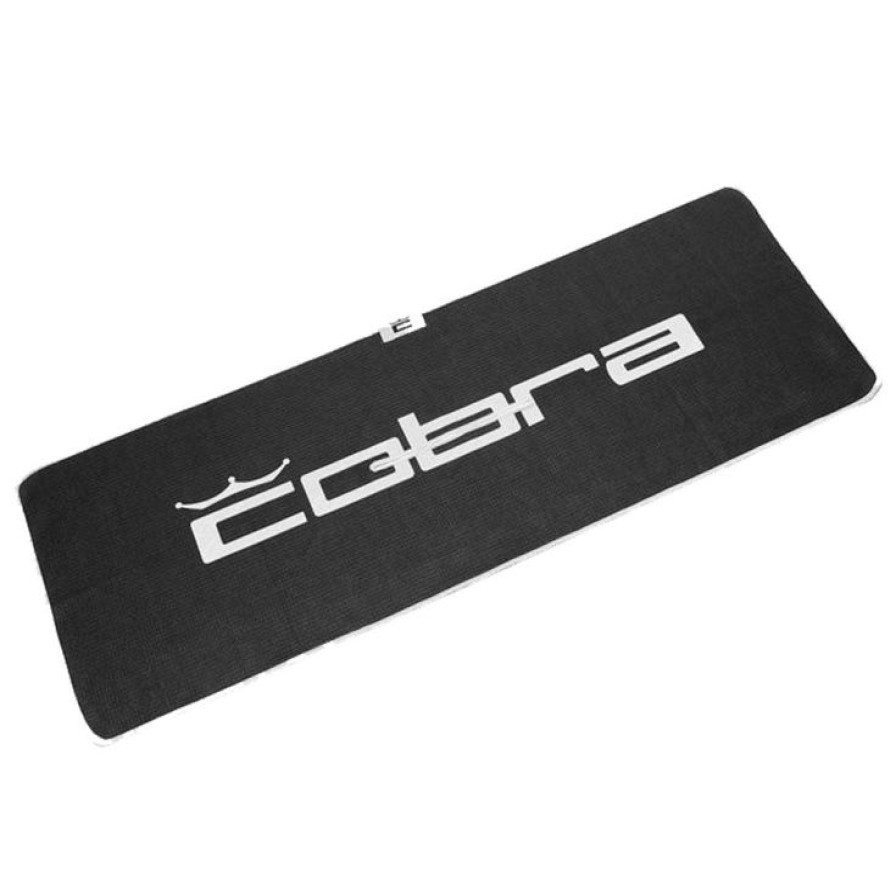 Accessoires Cobra Serviettes | Serviette Cobra Microfiber Tour Towel Black