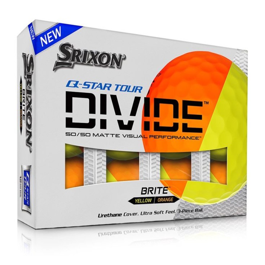 Balles Srixon Balles De Golf Neuves | Q-Star Tour Divide