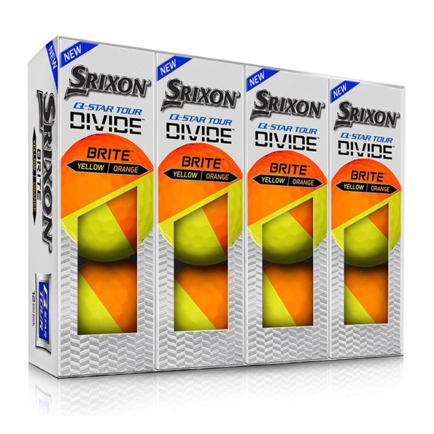 Balles Srixon Balles De Golf Neuves | Q-Star Tour Divide