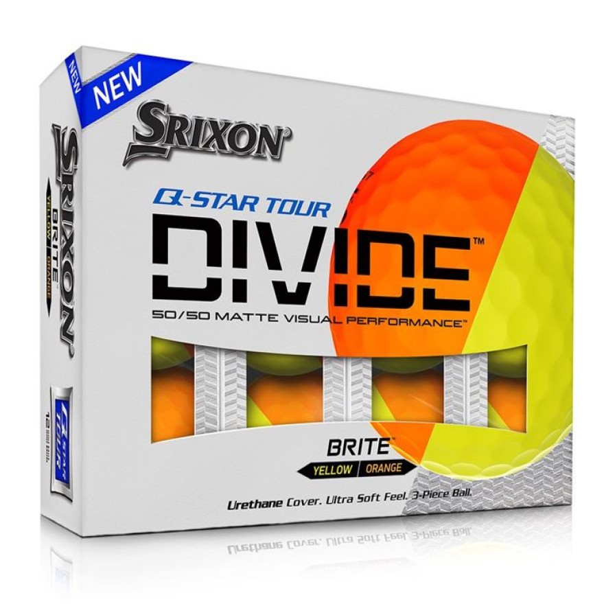 Balles Srixon Balles De Golf Neuves | Q-Star Tour Divide