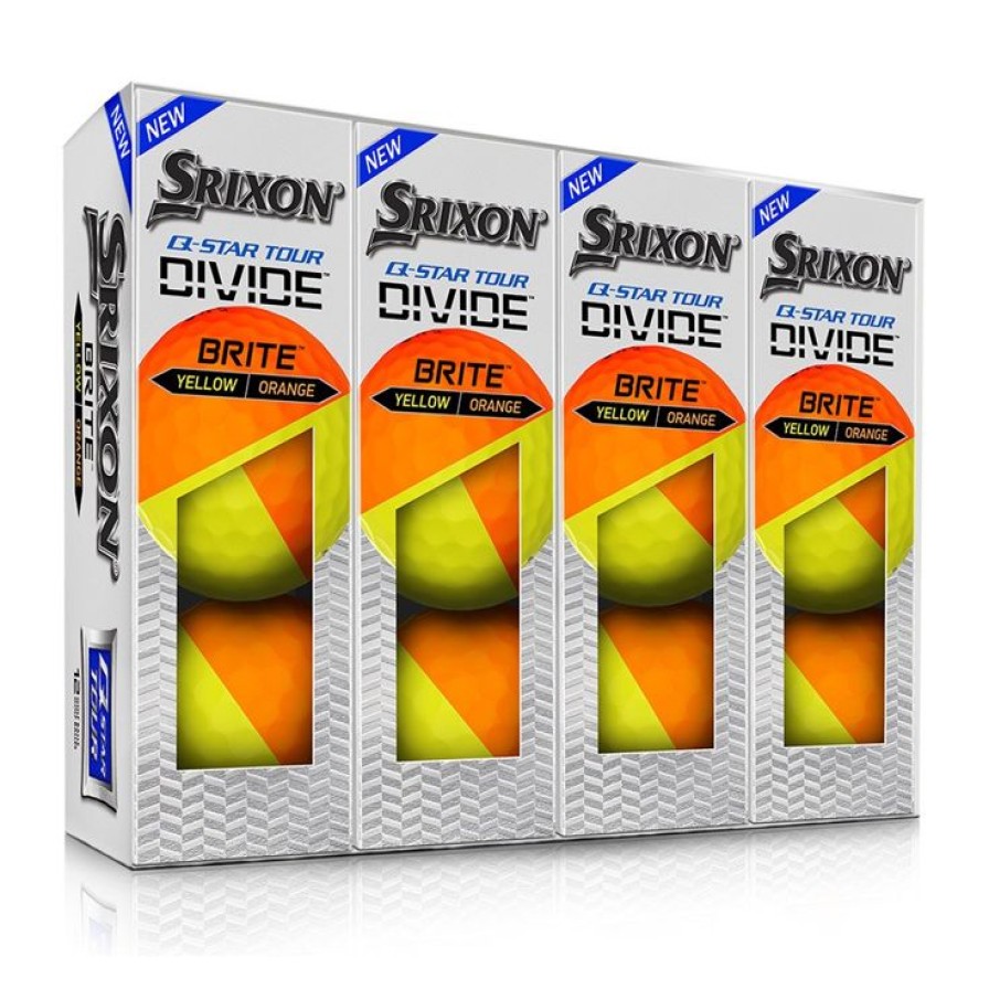 Balles Srixon Balles De Golf Neuves | Q-Star Tour Divide