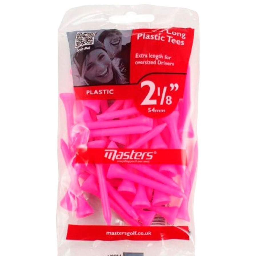 Accessoires Masters Tees | Tees Masters 40 Tees Plastique Rose (54Mm)