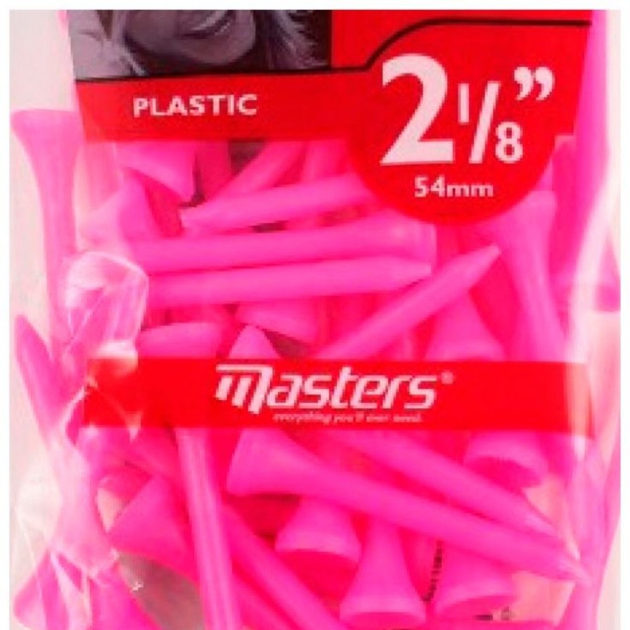 Accessoires Masters Tees | Tees Masters 40 Tees Plastique Rose (54Mm)