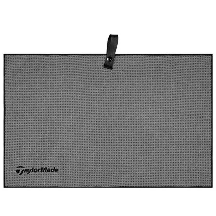 Accessoires Taylormade Serviettes | Serviette Taylormade Microfiber Cart Towel Grey