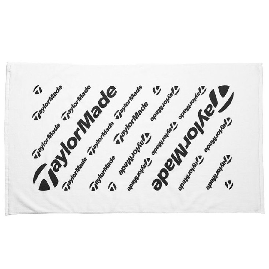 Accessoires Taylormade Serviettes | Serviette Taylormade Tour Towel White