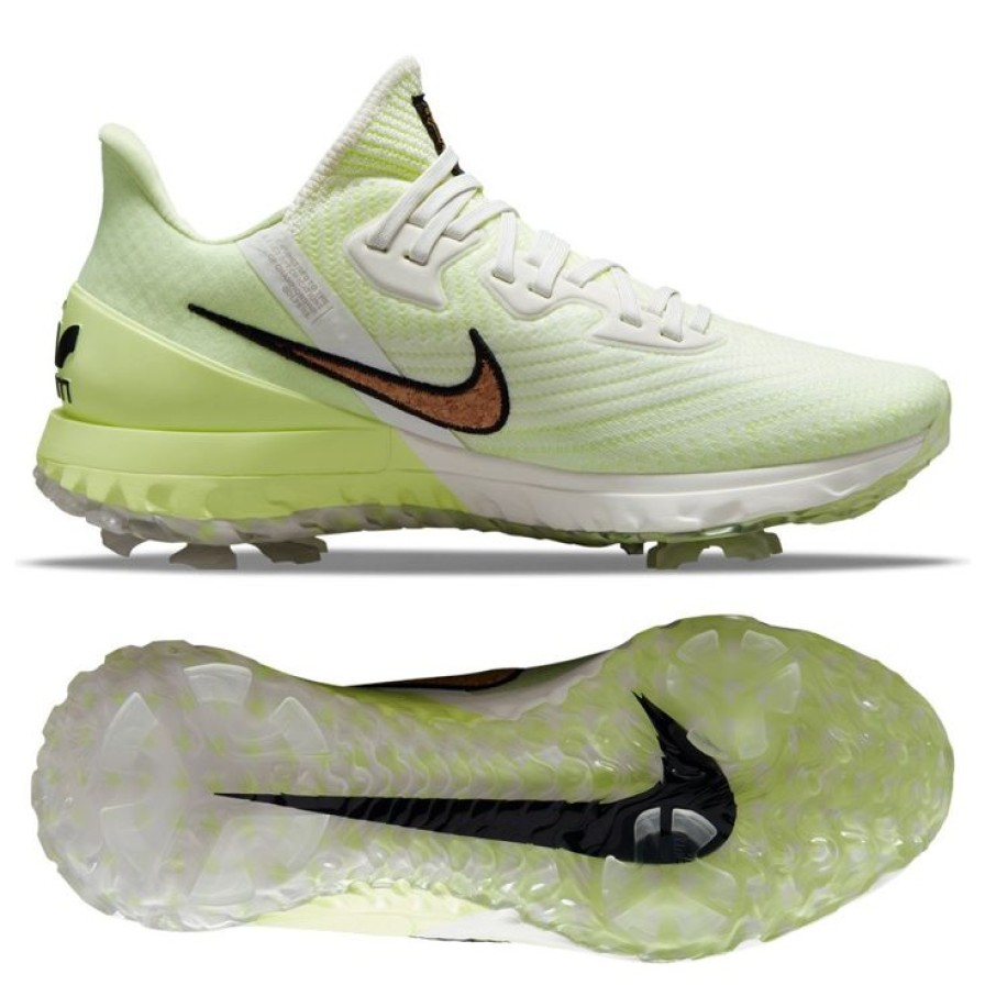 Chaussures Nike Chaussures De Golf Homme | Chaussures Avec Crampons Nike Air Zoom Infinity Tour Nrg Sail Black Barely Volt Univers