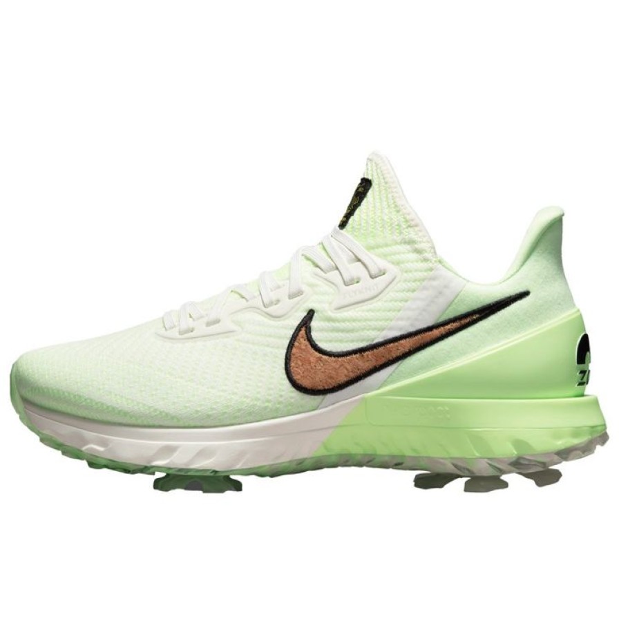 Chaussures Nike Chaussures De Golf Homme | Chaussures Avec Crampons Nike Air Zoom Infinity Tour Nrg Sail Black Barely Volt Univers