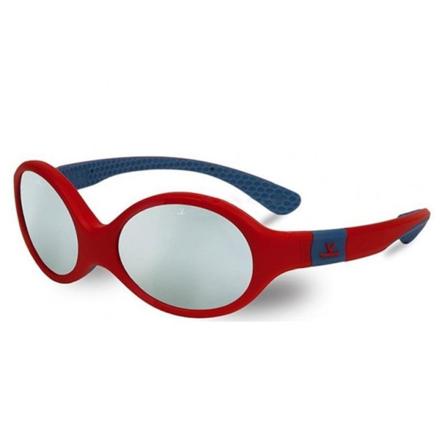 Accessoires Vuarnet Lunettes De Soleil | Lunettes De Soleil Vuarnet Vl1701 Rouge Bleu Pure Grey