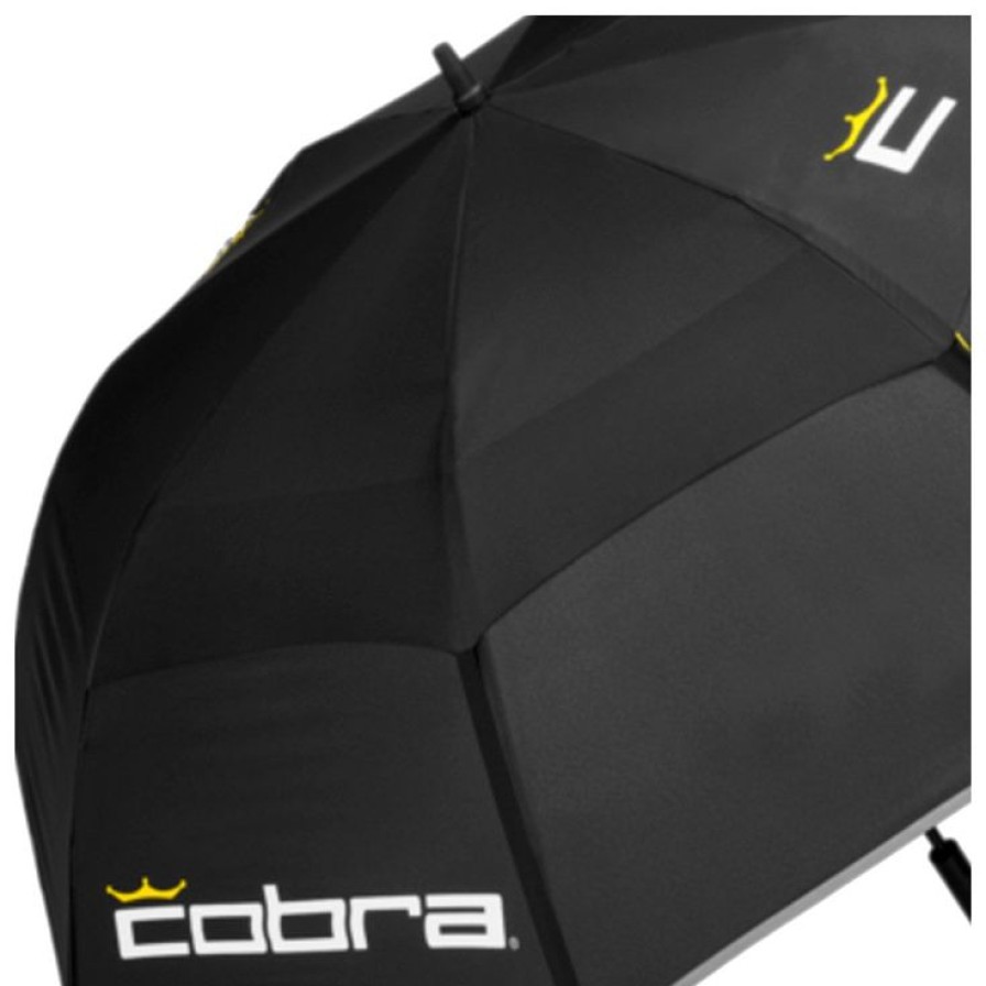 Accessoires Cobra Parapluies | Parapluie Cobra Crown C Umbrella Black Yellow