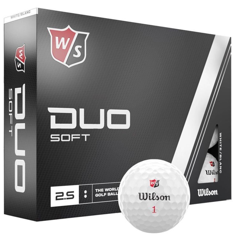 Balles Wilson Staff Balles De Golf Neuves | Duo Soft