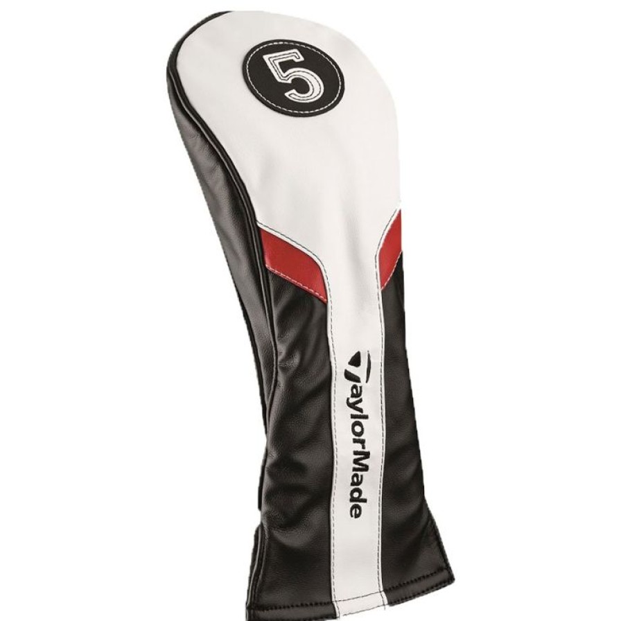 Accessoires Taylormade Couvre&Club | Capuchon De Club Taylormade Fairway 5 Headcover White Black Red