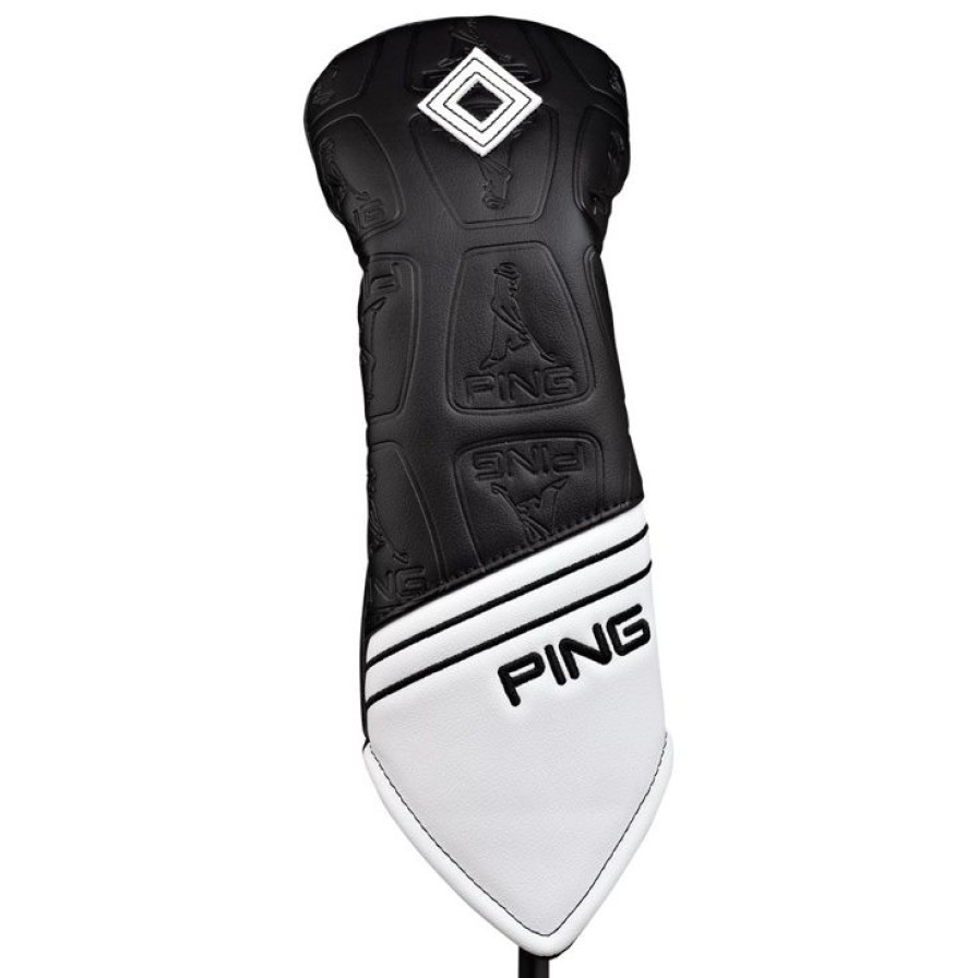 Accessoires Ping Couvre&Club | Capuchon De Club Ping Core Fairway Headcover White Black