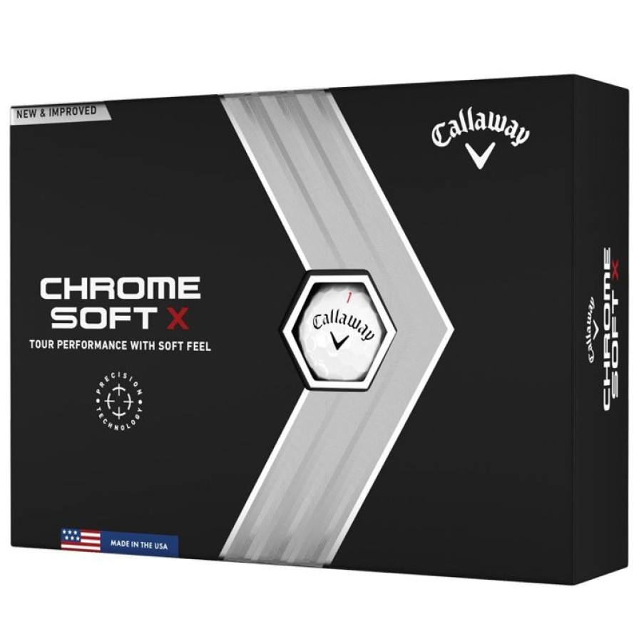 Balles Callaway Golf Balles De Golf Neuves | Chrome Soft X