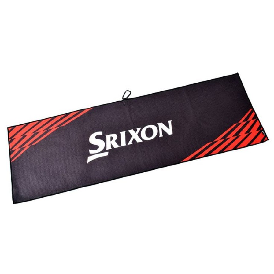 Accessoires Srixon Serviettes | Serviette Srixon Tour Towel Black Red