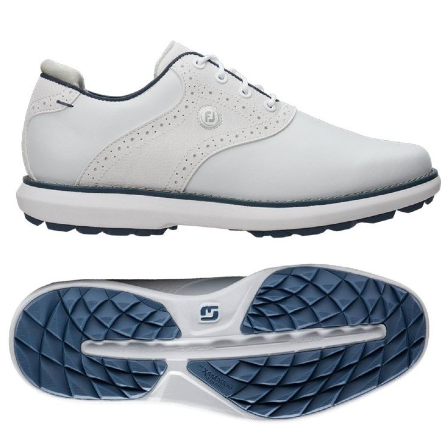 Chaussures Footjoy Chaussures De Golf Femme | Women'S Traditions Spikeless