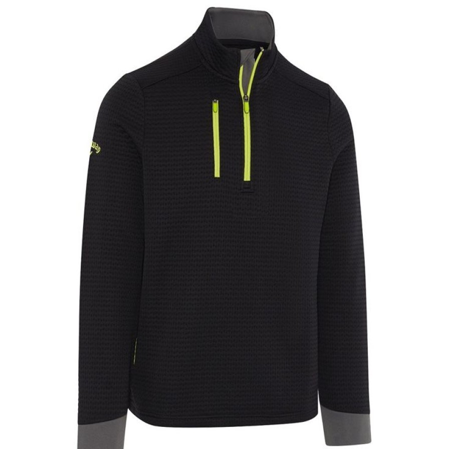 Vetements Callaway Golf Pulls & Sweats | Midweight Textured 1/4 Zip Fleece