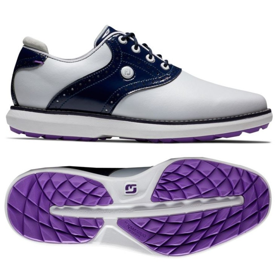 Chaussures Footjoy Chaussures De Golf Femme | Women'S Traditions Spikeless