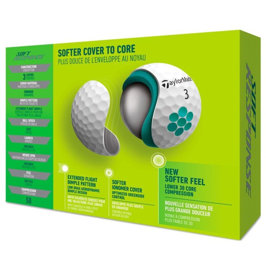 Balles Taylormade Balles De Golf Neuves | Soft Response