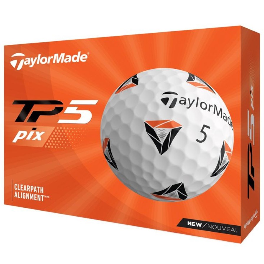 Balles Taylormade Balles De Golf Neuves | Tp5 Pix 2.0