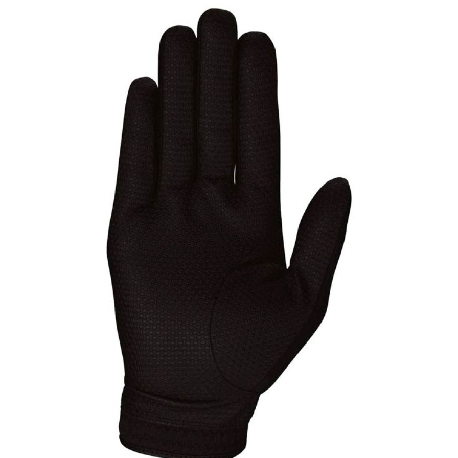 Gants Callaway Golf Gants De Golf Femme | Gants Synthetiques Chauds (Paire) Callaway Golf Thermal Grip Black (Paire)