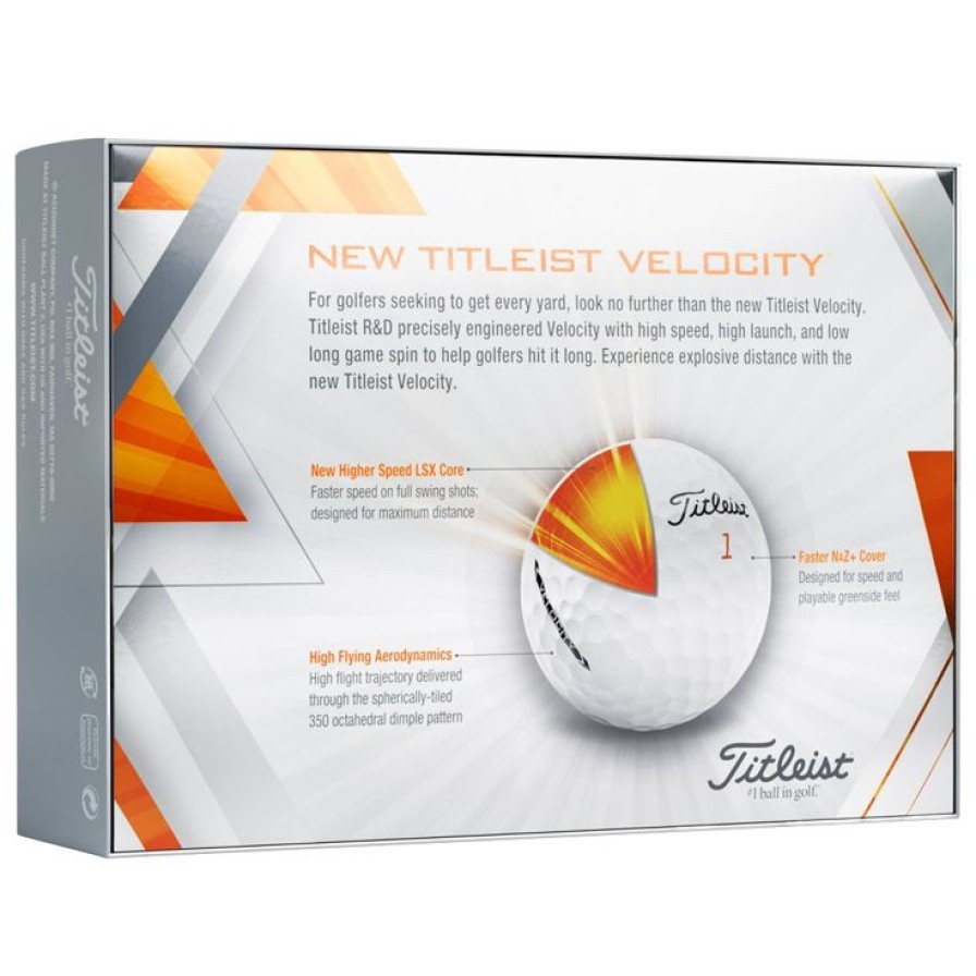 Balles Titleist Balles De Golf Neuves | Velocity 2022