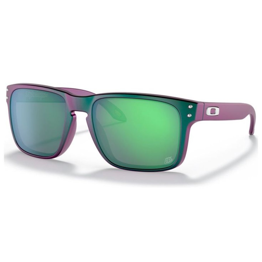 Accessoires Oakley Lunettes De Soleil | Lunettes De Soleil Oakley Holbrook Tld Matte Green Purple Shift Prizm Jade