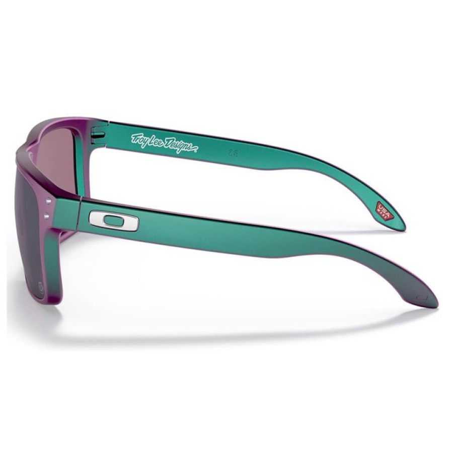 Accessoires Oakley Lunettes De Soleil | Lunettes De Soleil Oakley Holbrook Tld Matte Green Purple Shift Prizm Jade