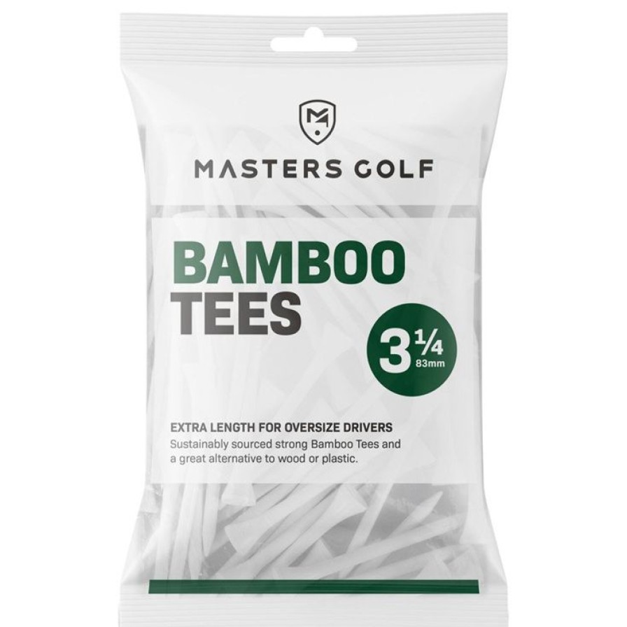 Accessoires Masters Tees | Bamboo Tees White