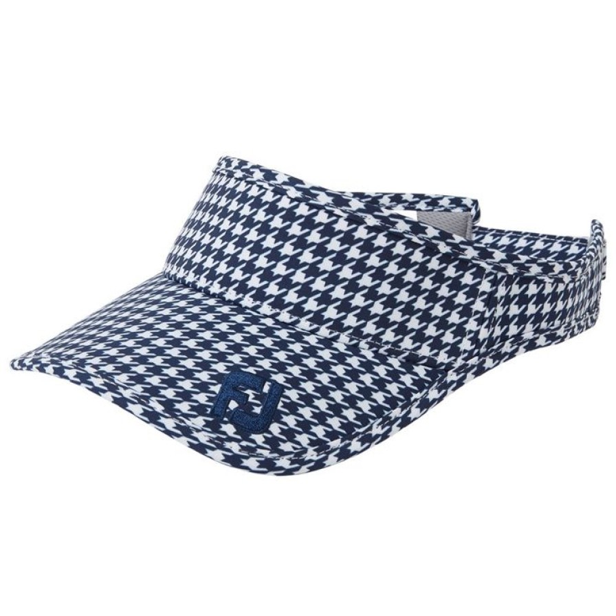 Vetements Footjoy Casquettes & Visieres | Ladies Visor Houndstooth