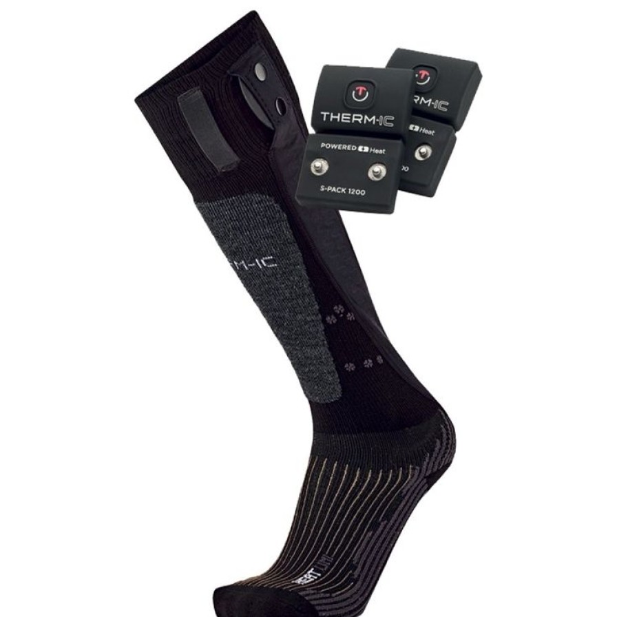 Vetements Therm-Ic Chaussettes | Chaussettes Therm-Ic Powersock Set Heat Uni + S-Pack 1200