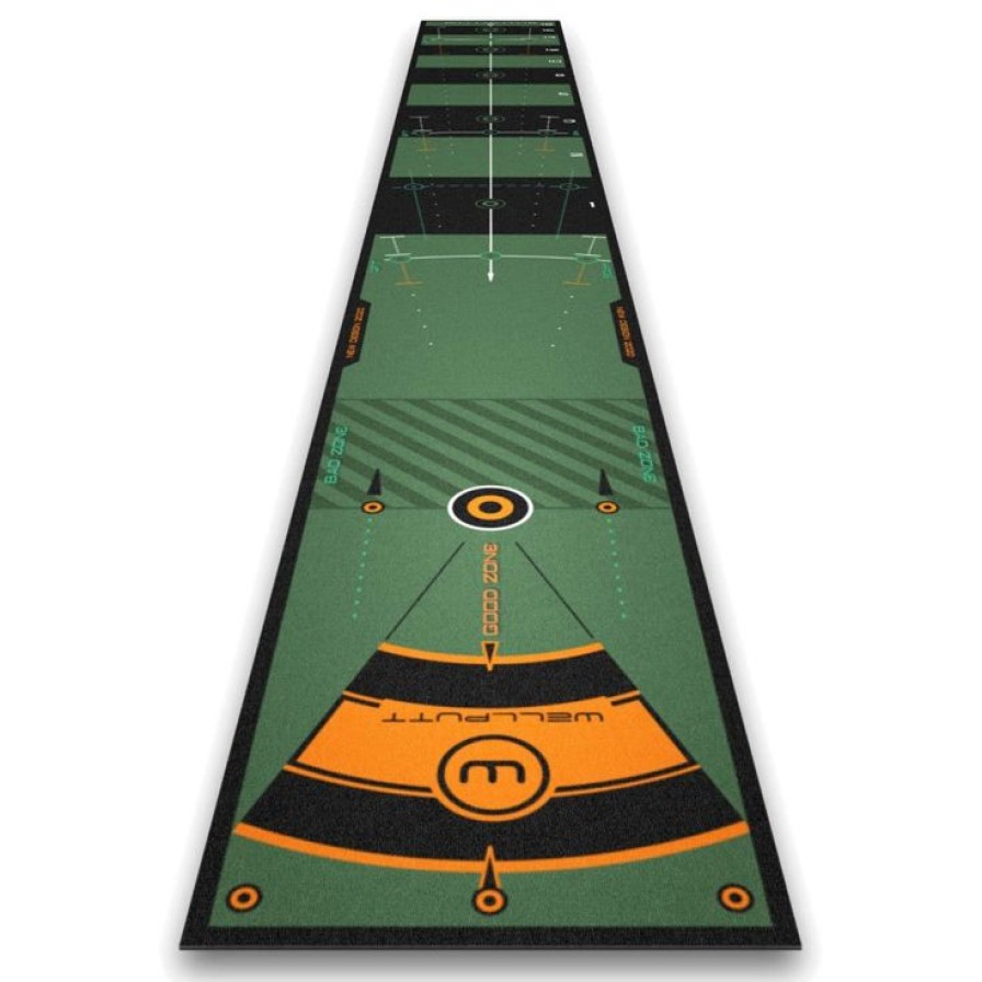 Accessoires WellPutt Tapis De Practice De Golf | Tapis De Putting Wellputt Mat 4M