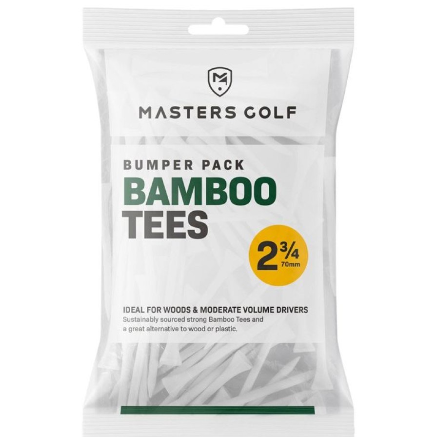 Accessoires Masters Tees | Tees Masters Bamboo Tees Bumper Bag White