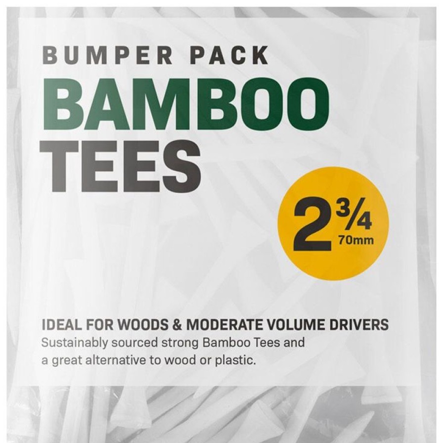 Accessoires Masters Tees | Tees Masters Bamboo Tees Bumper Bag White