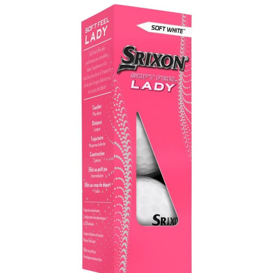 Balles Srixon Balles De Golf Neuves | Soft Feel Lady 8