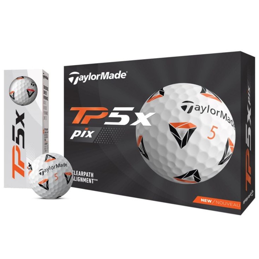 Balles Taylormade Balles De Golf Neuves | Tp5X Pix 2.0