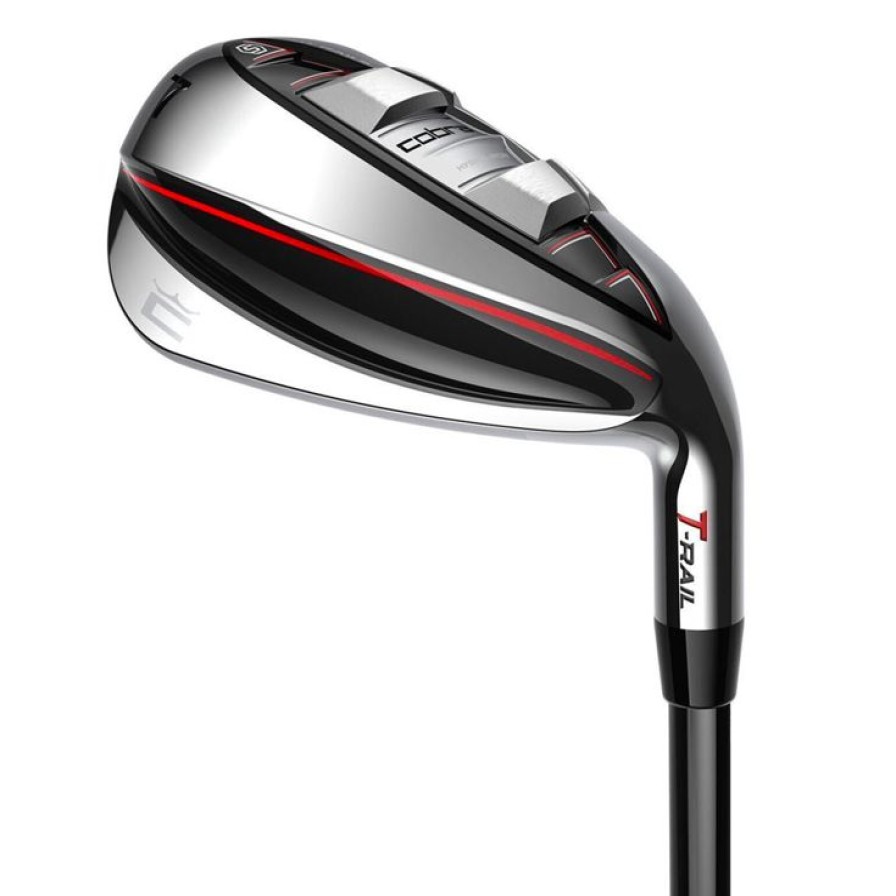 Clubs Cobra Series De Fers | Serie De Fers Cobra T-Rail 3 Silver Red Irons