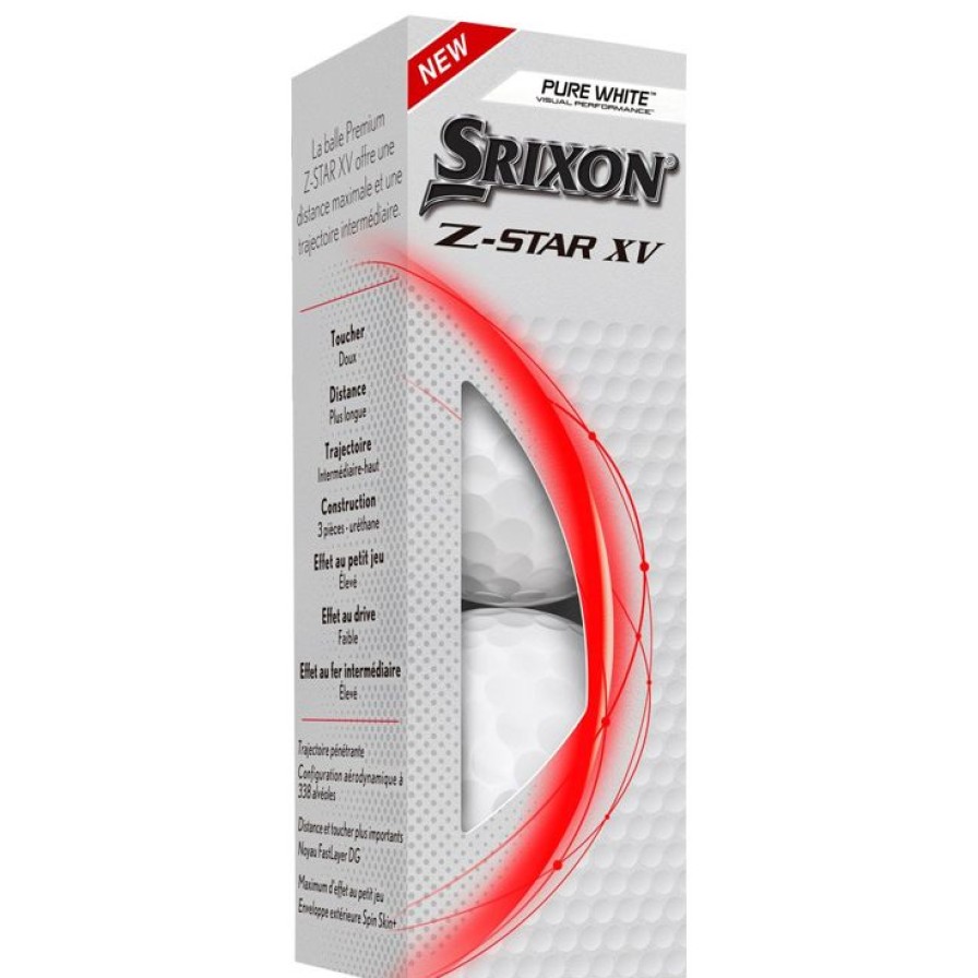 Balles Srixon Balles De Golf Neuves | Z-Star Xv