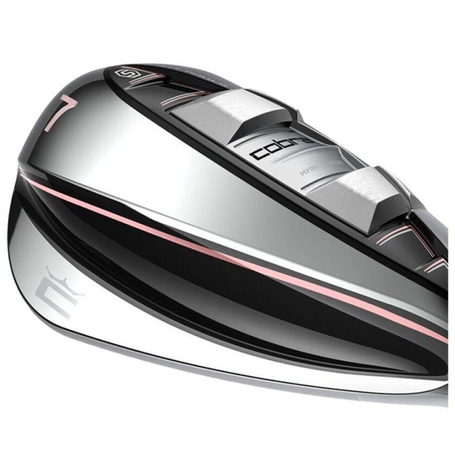 Clubs Cobra Series De Fers | Serie De Fers Cobra T-Rail 3 Silver Pink Irons