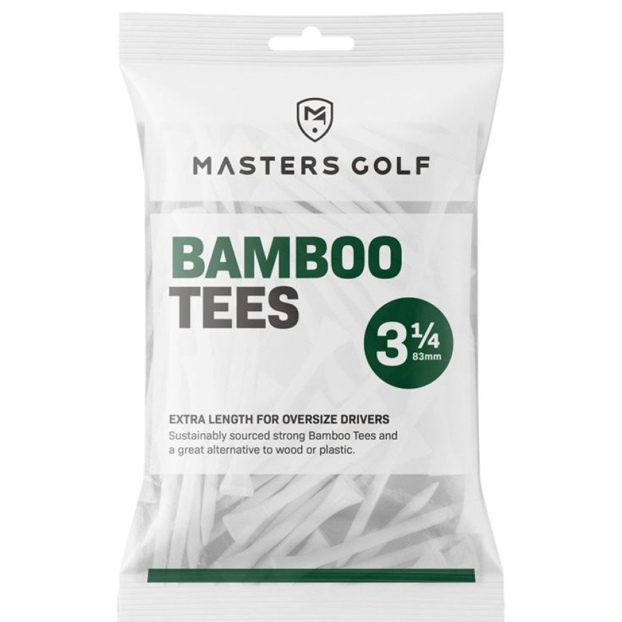 Accessoires Masters Tees | Bamboo Tees White