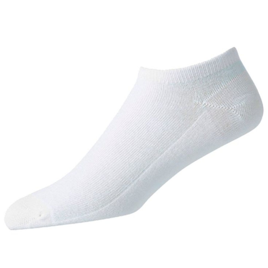 Vetements Footjoy Chaussettes | Chaussettes Footjoy Comfortsof Sportlet White 3 Paires