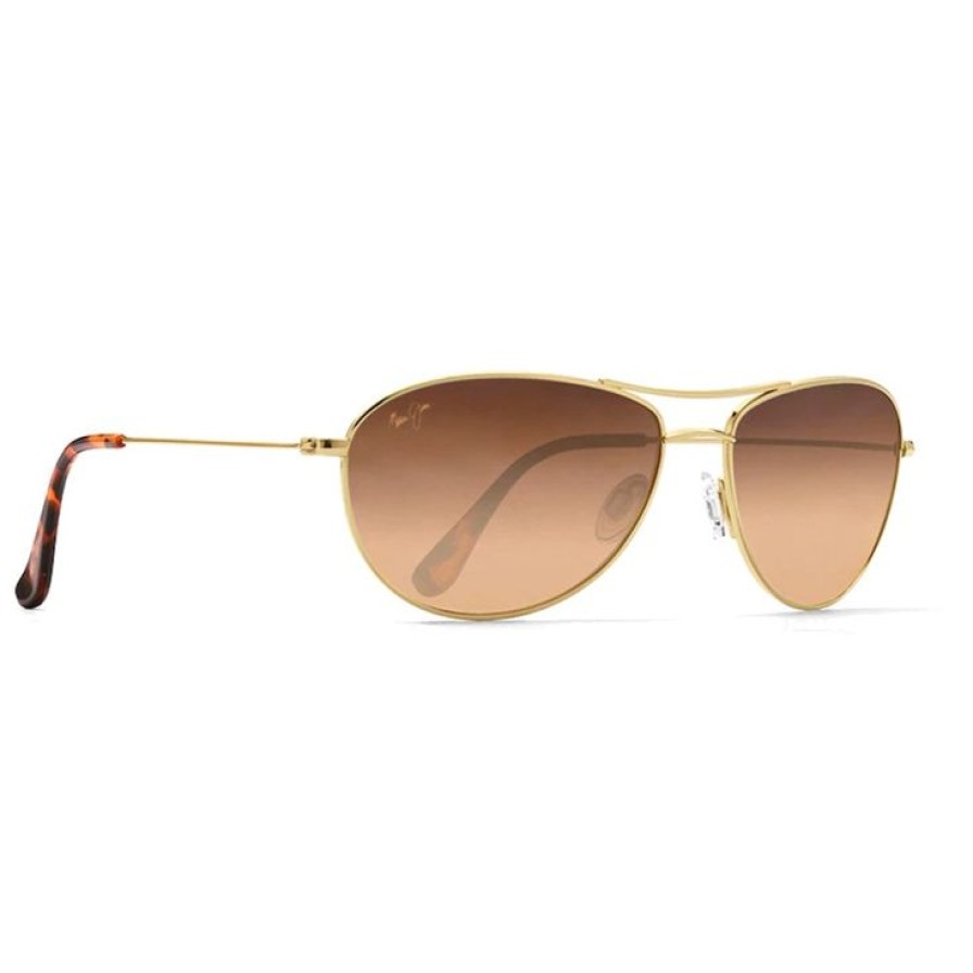 Accessoires Maui Jim Lunettes De Soleil | Lunettes De Soleil Maui Jim Baby Beach Gold Hcl Bronze Mauipure