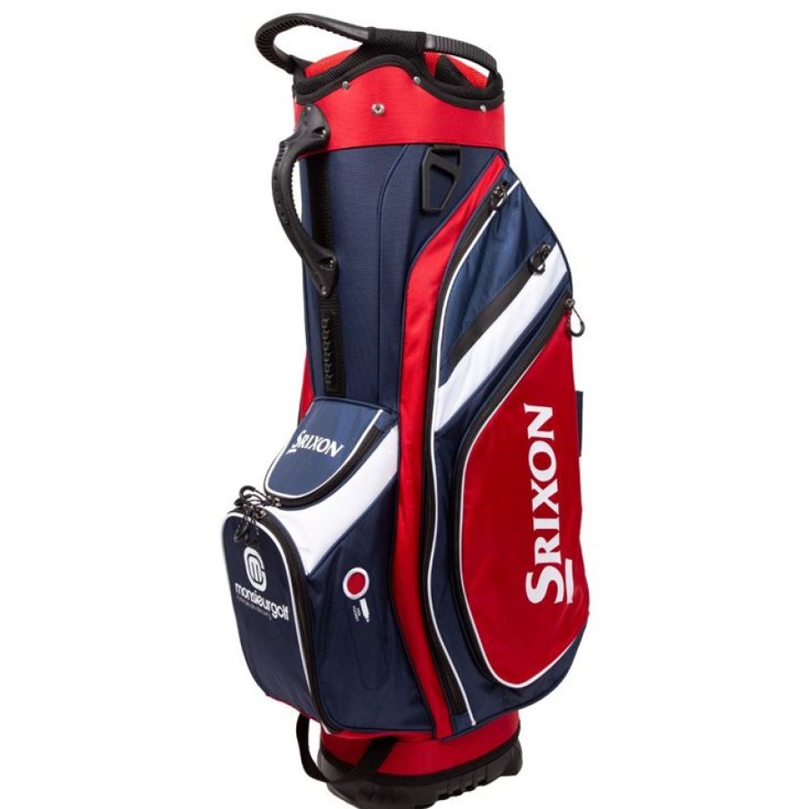 Sacs Srixon Sacs De Golf Chariot | Sac Chariot S00E9Rie Srixon Performance Cart Monsieurgolf Navy Red