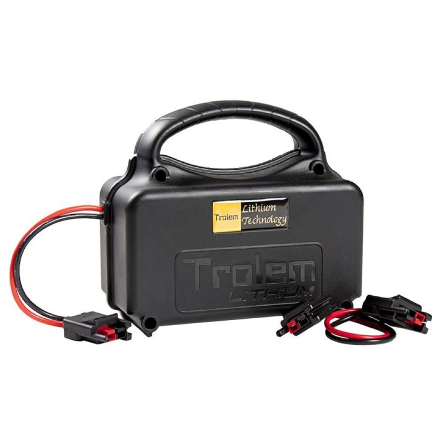 Chariots Trolem Batteries Chariot Electrique | Batterie Trolem Pack Batterie Lithium 20Ah Avec Chargeur